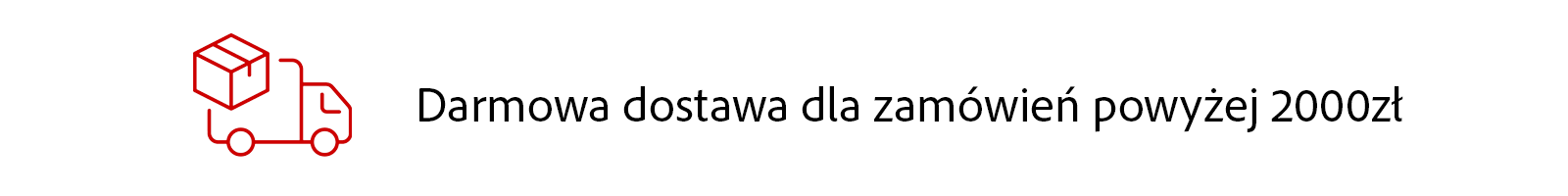 Darmowa dostawa powyżej 1000zł